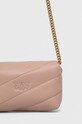 Αξεσουάρ Δερμάτινη τσάντα Pinko 100041.A0F2 ροζ