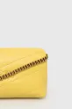 κίτρινο Δερμάτινη τσάντα Pinko