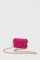 Akcesoria Pinko torebka skórzana 100041.A0F2 różowy