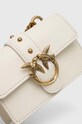 Pinko torebka skórzana biały 100064.A0F1