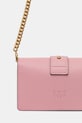 Doplnky Kožená kabelka Pinko 100064.A0F1 ružová