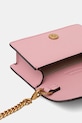 Kožená kabelka Pinko 100064.A0F1 ružová