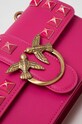 Αξεσουάρ Δερμάτινη τσάντα Pinko 100059.A0NF ροζ