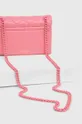 ροζ Δερμάτινη τσάντα Kurt Geiger London