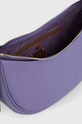 Coach torebka skórzana Luna Shoulder Bag CC439 fioletowy