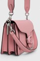 Coach poșetă de piele Tabby roz CH735