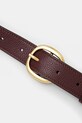 Coach poseta de piele burgundia CH857