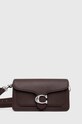 Шкіряна сумочка Coach Tabby 26 лицьова шкіра коричневий CH857