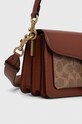 Kožená kabelka Coach Tabby 26 hnedá CI032