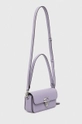 Coach borsa a mano in pelle Studio Baguette violetto