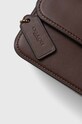 Шкіряна сумочка Coach Studio Baguette коричневий CE331