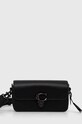 Кожаная сумочка Coach Studio Baguette кожа чёрный CE331