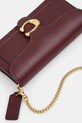 Coach torebka skórzana Tabby bordowy CE772