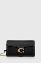 Шкіряна сумочка Coach Tabby гладкий чорний CE772