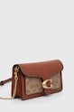 Δερμάτινη τσάντα Coach Tabby CE774 καφέ AA00