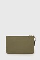 Δερμάτινο φακελάκι Coach Small Wristlet CH818 πράσινο AW23