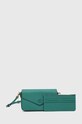 Coach torebka skórzana Wyn Crossbody skóra licowa zielony C8749