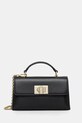 Шкіряна сумочка Furla лицьова шкіра чорний WE00423.ARE000.O6000
