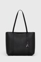 Kabelka Armani Exchange imitácia kože čierna 942930.CC726