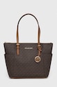 MICHAEL Michael Kors torebka mieści A4 brązowy 30S0GTTT1B
