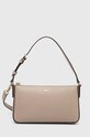 Dkny torebka skórzana skóra licowa beżowy R31E3U45