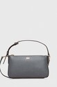 Δερμάτινη τσάντα DKNY λείο δέρμα γκρί R31E3U45
