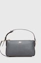 Δερμάτινη τσάντα DKNY λείο δέρμα γκρί R31E3U45