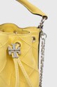 Δερμάτινη τσάντα Tory Burch 145581.701 κίτρινο
