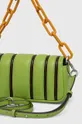 zelená Kožená kabelka Tory Burch