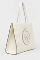 Tory Burch torebka Ella Bio Tote- Warm White biały