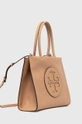 Tory Burch torebka Ella Bio Small Tote- Wickerwork beżowy