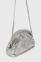 Usnjena torbica Gestuz srebrna