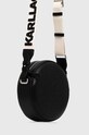 Karl Lagerfeld torebka skórzana 231W3054 czarny SS24
