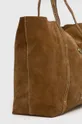 Pepe Jeans torebka zamszowa Materiał zasadniczy: 100 % Skóra bydlęca, Wstawki: 100 % Metal