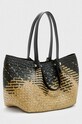 AllSaints torebka ALLINGTON STRAW TOTE WB549Y beżowy SS23