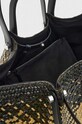 Akcesoria AllSaints torebka ALLINGTON STRAW TOTE WB549Y beżowy