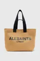 crna Torba AllSaints ALI CANVAS TOTE Ženski