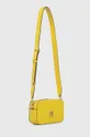 Δερμάτινη τσάντα Furla Primula κίτρινο