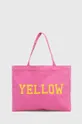 ροζ Βαμβακερή τσάντα United Colors of Benetton Για κορίτσια