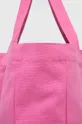 ροζ Βαμβακερή τσάντα United Colors of Benetton