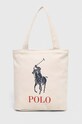 Παιδική τσάντα Polo Ralph Lauren υφασμάτινο μπεζ 9AR018