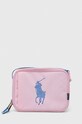 Polo Ralph Lauren torba na lunch dziecięca tekstylny różowy 9AR013