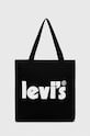 Dětská taška Levi's vzorovaný černá 9A8538