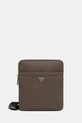Guess saszetka CERTOSA nie mieści A4 brązowy HMECSA.P3123