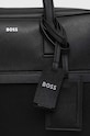 BOSS torba na laptopa skórzana czarny 50483563