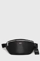 Kožená ľadvinka BOSS Zair_Waistbag usňová koža čierna 50485597