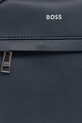 BOSS borsetă de piele Zair_NS zip 50483566 albastru