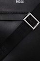 Kožená taška BOSS černá 50483566