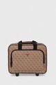 Guess walizka VEZZOLA 40x32x17 cm mieści A4 beżowy TMVZLS.P3143