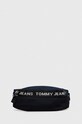 Τσάντα φάκελος Tommy Jeans υφασμάτινο σκούρο μπλε AM0AM10902.PPYX